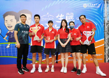 生麗國際集團「羽你同行」暖邀家扶基金會、羽球金牌選手李洋聯名做公益