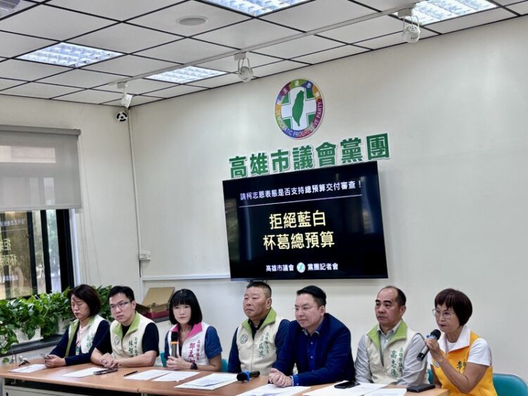 高市民進黨團請柯志恩表態 逾497億計畫型補助遭卡 怒轟藍白 高市民進黨團請柯志恩表態-逾497億計畫型補助遭卡-怒轟藍白