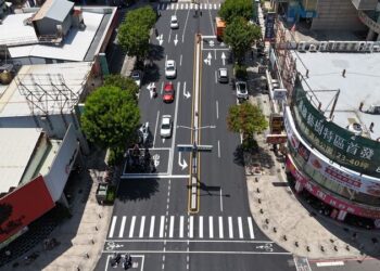 高市明誠路增設偏心左轉道-提升交通安全與效能