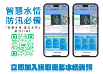 潭美颱風逼近-臺北市水利處呼籲市民做好防災準備