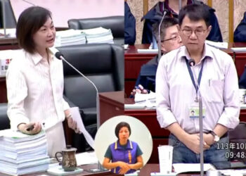 陳麗娜質疑衛生局副局長潘炤穎兼任問題，呼籲政風單位介入調查