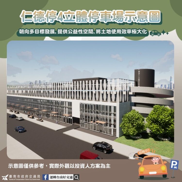 永康區停6、停9,仁德區停4,BOT案啟動招商政策公告 永康區停6、停9,仁德區停4,bot案啟動招商政策公告