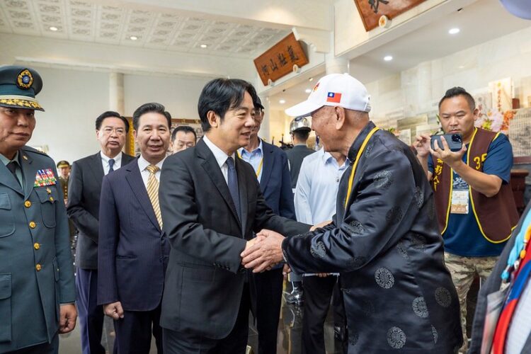 賴清德總統主持古寧頭戰役75週年追思典禮-強調團結守護家園