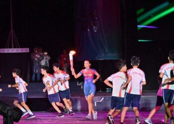 第13屆全民運動會在屏東盛大開幕-卓榮泰：推動全民運動-共創健康臺灣