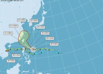 康芮颱風西偏襲臺機率高，台南市府呼籲市民做好防颱準備