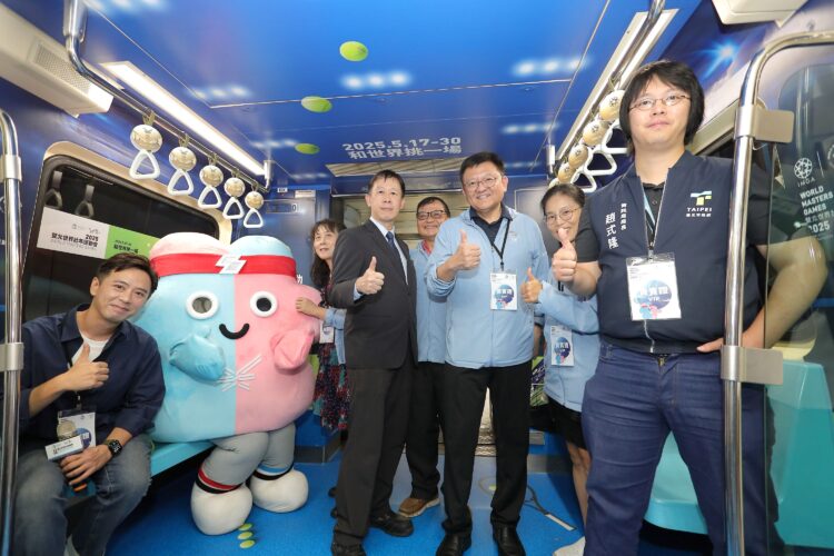 2025雙北世壯運倒數200天 彩繪列車盛大亮相 2025雙北世壯運倒數200天-彩繪列車盛大亮相