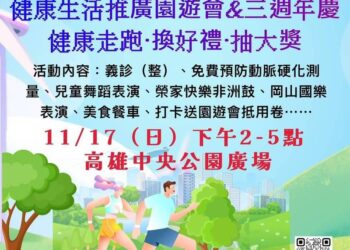高雄健康生活推廣公益園遊會熱鬧登場