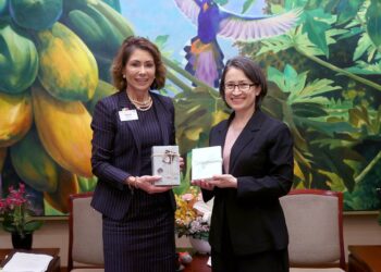 副總統蕭美琴接見國際訴訟律師訪團-盼臺灣為全球貢獻良善力量