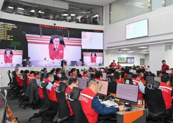 行政院長卓榮泰視導康芮颱風防災整備-呼籲做好準備-降低災損