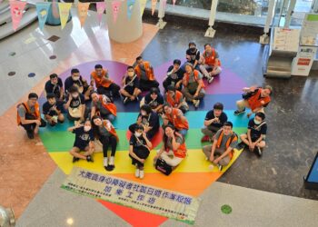 三商美福熱心公益活動 陪身障學員一同出遊