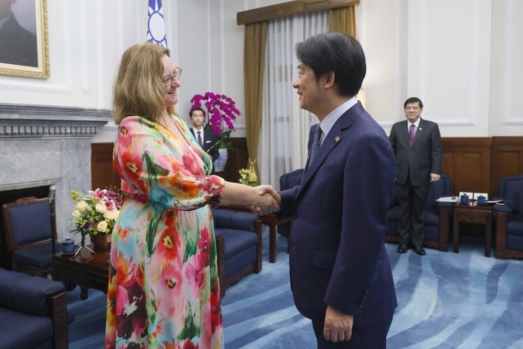 賴清德總統接見荷蘭眾議院訪團 強調深化雙邊合作 賴清德總統接見荷蘭眾議院訪團-強調深化雙邊合作