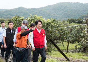 賴清德總統視察宜蘭農作受損情況-指示中央與地方政府協作支援農民恢復生產