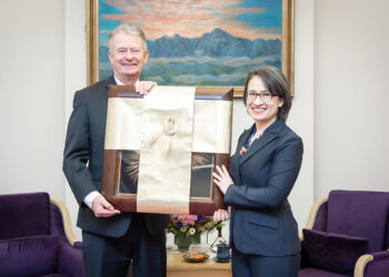 副總統蕭美琴接見美國愛達荷州經貿訪問團-期待深化雙邊夥伴關係