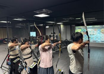 全國青年盃數位射箭競賽-樹科大攜手家商奪雙項亞軍