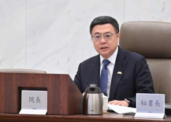 行政院長卓榮泰主持道安會報-強調加強交通安全措施-降低交通事故死亡人數