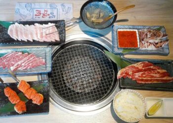 無煙日式燒肉！優雅大口吃燒肉-還有超下飯的泰式辣醬透抽