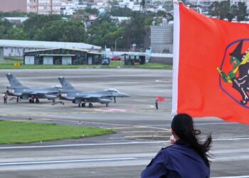 空軍天龍操演-26作戰隊「巫婆」旗揮舞-士氣高昂!