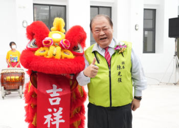 澎湖石泉里全新集會所盛大啟用！陳光復縣長親自為鄉親送上祝福