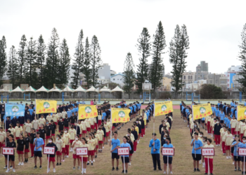 澎湖馬公國中運動大會開幕！880名學子燃爆青春活力，陳光復縣長親臨致詞勉勵