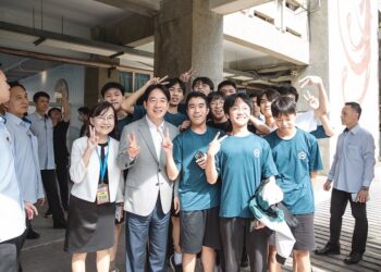 賴清德總統視察青少年心理健康計畫-期望全面推動「健康台灣」政策