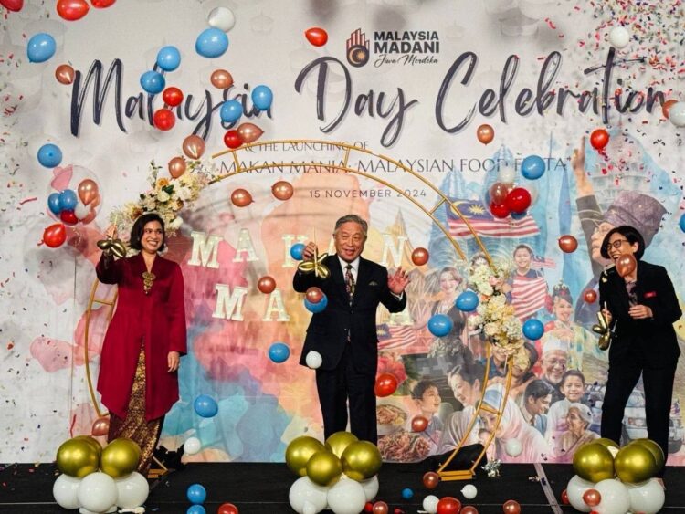 外交部政務次長田中光出席「2024-馬來西亞美食嘉年華」開幕式-強化臺馬友誼