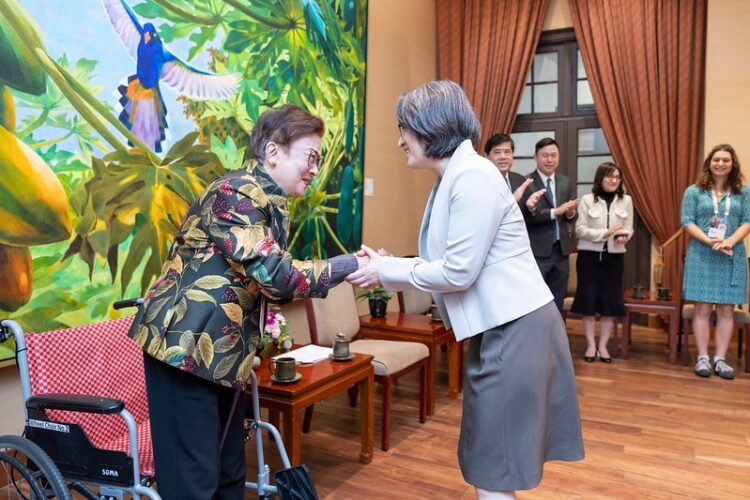 副總統蕭美琴接見加拿大女性企業家訪問團，強調臺加夥伴關係與性別平等