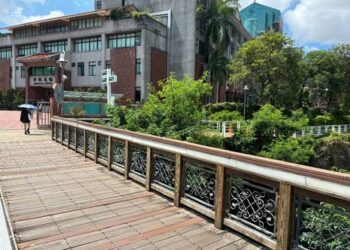 提升人行安全整合周邊景觀-愛河上游改善2360公尺欄杆與照明