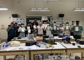 樹科大產設系跨校研習-趣味解析麥克筆繪圖多重功能