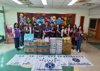 拋磚引玉！澎嘉南區國際同濟會攜七大分會聯合關懷弱勢-助力敏道家園