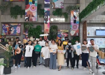 樹科大視傳系創新實務教學-t恤手造館體驗插畫設計應用創業