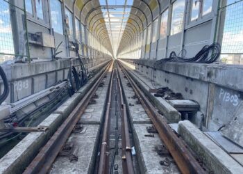 通勤族歡呼！新北環狀線復原工程將完成-拚年底復駛