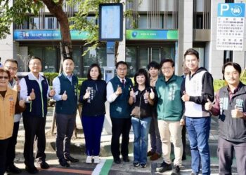 永康東橋智慧路邊充電停車柱示範區正式上線