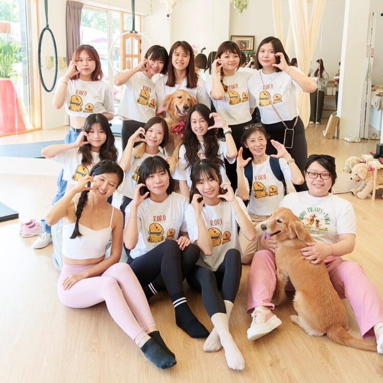 嘉義最美瑜珈教室 寵物友善 嘉義最美瑜珈教室 皮拉提斯練出蜜桃臀 寵物友善帶毛孩一起來