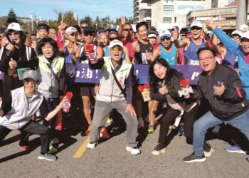 衛教與健康同行-「龍馬奔騰星光路跑」大聲say-no-to毒品！