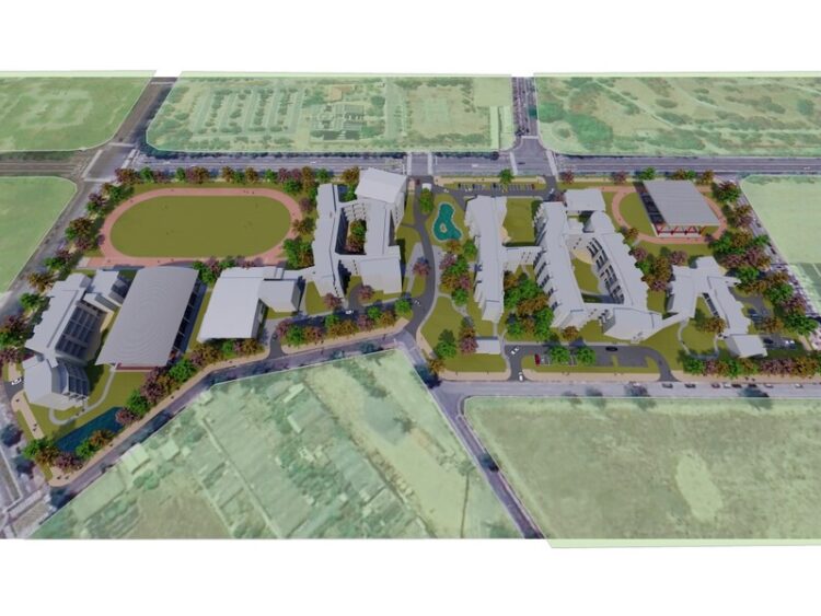 國立高科實中新建工程正式啟動預計117年8月竣工開校 國立高科實中新建工程正式啟動預計117年8月竣工開校