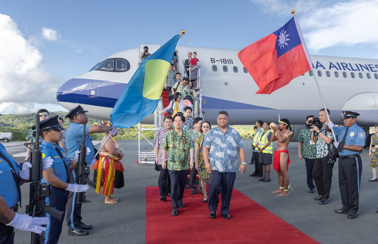 賴清德總統與帛琉惠恕仁總統會晤 加強臺帛合作與民主價值 賴清德總統與帛琉惠恕仁總統會晤-加強臺帛合作與民主價值