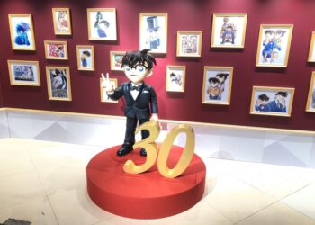 【名偵探柯南-連載30週年紀念展】12/14相約高雄夢時代！