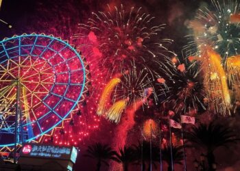 跨年夜全台最長！義大世界999秒煙火秀-觀賞攻略來了！推薦樂遊、享食、浪漫三方案