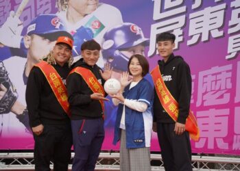 世界冠軍屏東英雄見面會-「台灣尚勇」應援曲嗨翻全場