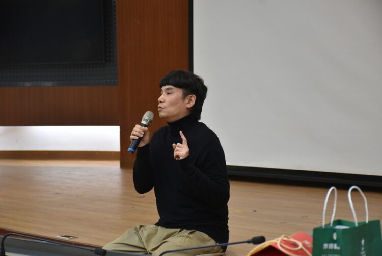 金鐘編劇杜政哲幽默現身高科大創新設計學院, 深度剖析從編劇到導演的戲劇人生 金鐘編劇杜政哲幽默現身高科大創新設計學院,-深度剖析從編劇到導演的戲劇人生