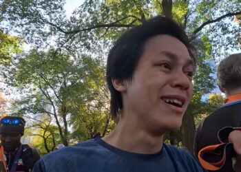 跑到痛哭！網紅howhow征服紐約馬拉松-dcard網友大讚：運動家精神