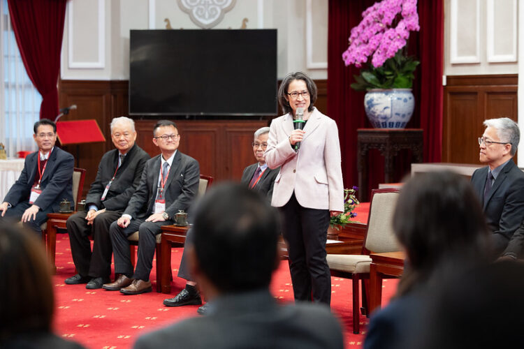 蕭美琴副總統接見建築金獎得主,呼籲臺灣建築邁向永續與安全未來 蕭美琴副總統接見建築金獎得主,呼籲臺灣建築邁向永續與安全未來