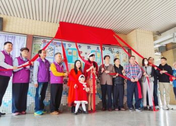 彌陀國中於行憲紀念日-重獲禮義廉恥牌匾-格外有意義