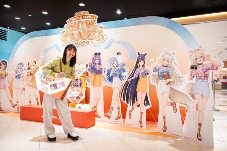 「朝氣chill遊」快閃店最終場！高雄夢時代限定-hololive-production -高捷聯動玩翻天！