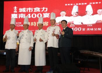 臺南400宴壓軸登場-黃偉哲市長致詞感謝-各界攜手圓滿成功