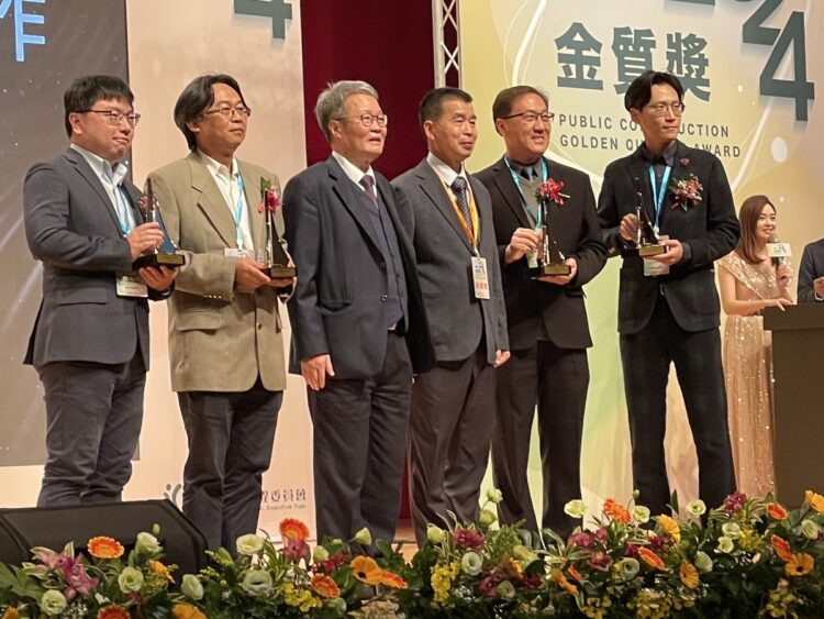 第24屆公共工程金質獎-竹溪水岸營造榮獲佳作肯定