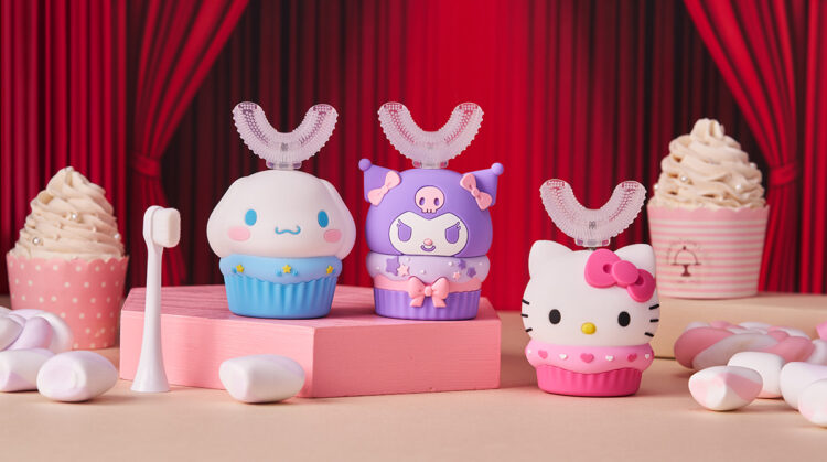 迎新年！三麗鷗推出萌趣刷牙組合 讓孩子新年沐浴時光更繽紛