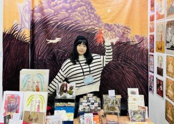 插畫家赴韓參展大放異彩-奇幻畫風超吸睛-補助讓夢飛更高