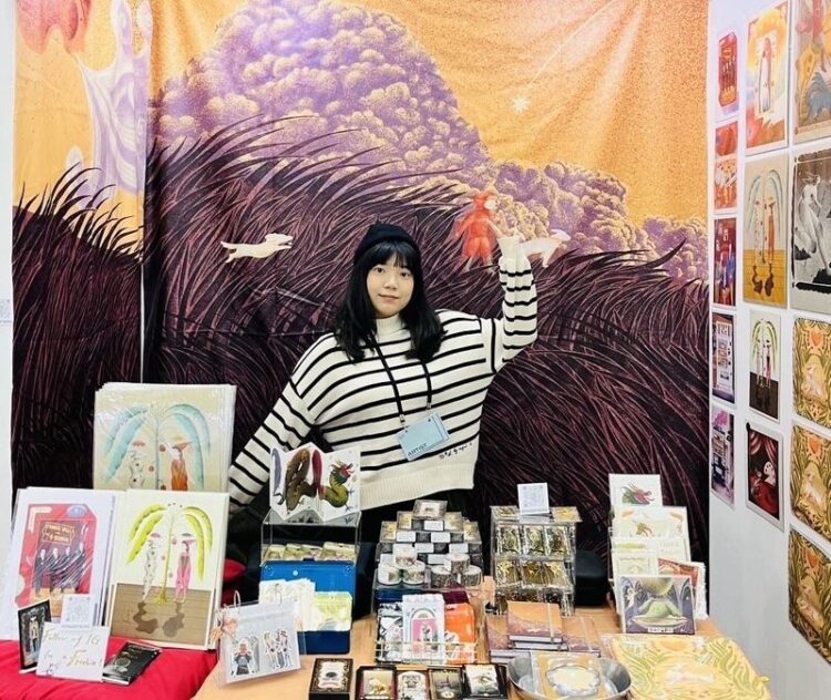 插畫家赴韓參展大放異彩 奇幻畫風超吸睛 補助讓夢飛更高 插畫家赴韓參展大放異彩-奇幻畫風超吸睛-補助讓夢飛更高
