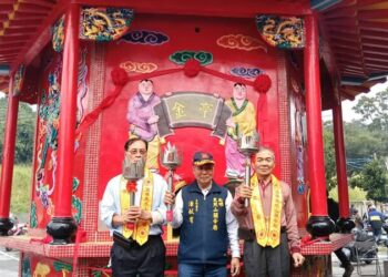 高雄東照山關帝廟隆重舉辦「武財神趙公明開光暨金爐重啟開火迎財庫」儀式